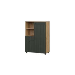 МИЛАН Гостиная (Дуб Золотой/Олива софт) модульная в Тарко-Сале - tarko-sale.mebel24.online | фото 6