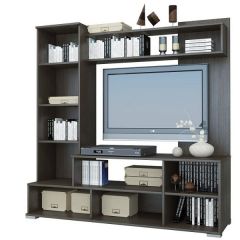 Мини-стенка Линда (ясень шимо темный/светлый) в Тарко-Сале - tarko-sale.mebel24.online | фото 3