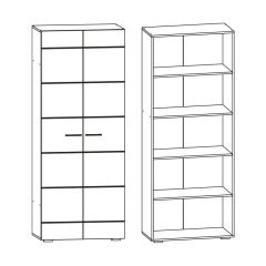 Модульная гостиная Фиеста (Венге/Белый глянец) в Тарко-Сале - tarko-sale.mebel24.online | фото 4