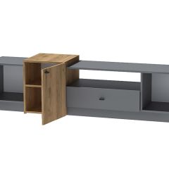 Модульная гостиная Квадро (ЛДСП дуб крафт золотой) в Тарко-Сале - tarko-sale.mebel24.online | фото 16