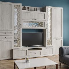 Модульная Гостиная София МДФ Дуб крафт белый в Тарко-Сале - tarko-sale.mebel24.online | фото