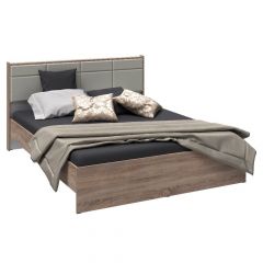 Модульная Спальня Соната (Белый/Дуб сонома) в Тарко-Сале - tarko-sale.mebel24.online | фото 2