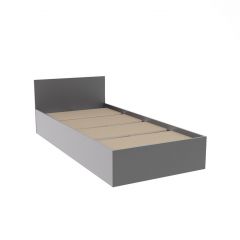 МОРИ КРМ 900.1/1 Кровать (настил) графит в Тарко-Сале - tarko-sale.mebel24.online | фото 2