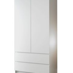 МОРИ МШ 900.1 Шкаф с 2мя дв и 2мя ящ. (белый) в Тарко-Сале - tarko-sale.mebel24.online | фото