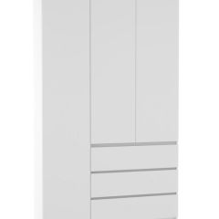 МОРИ МШ 1200.1 Шкаф (белый) в Тарко-Сале - tarko-sale.mebel24.online | фото 2