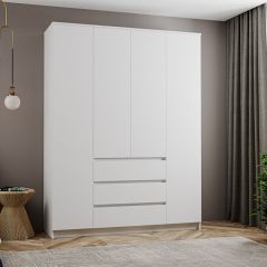 МОРИ МШ 1600.1 Шкаф (белый) в Тарко-Сале - tarko-sale.mebel24.online | фото