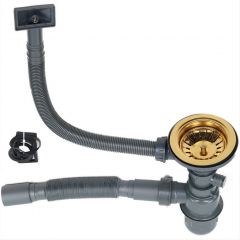 Мойка D400G Octavia MELANA Profline 1,2/200 ЗОЛОТО врезная фигурная D400G в Тарко-Сале - tarko-sale.mebel24.online | фото 2