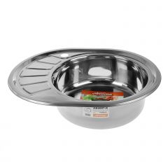 Мойка кухонная врезная Accoona AB4557-R Правая (570*450) в Тарко-Сале - tarko-sale.mebel24.online | фото 2