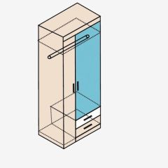 НИКА Н10з Шкаф для одежды в Тарко-Сале - tarko-sale.mebel24.online | фото 4