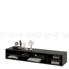 НИКОЛЬ Тумба ТВ (Черный глянец/Черный) в Тарко-Сале - tarko-sale.mebel24.online | фото 2