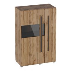 НИЦЦА Гостиная Шкаф-витрина 2 дв в Тарко-Сале - tarko-sale.mebel24.online | фото