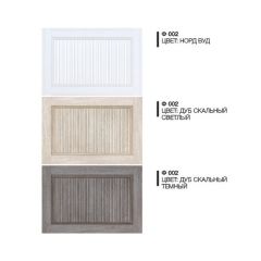 Обувница Комфорт Ф 002 Фасад 3D Гармонь ребро (3 секции) в Тарко-Сале - tarko-sale.mebel24.online | фото 4