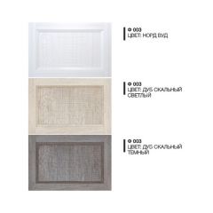 Обувница Комфорт Ф 003 Фасад 3D Бамбук (4 секции) в Тарко-Сале - tarko-sale.mebel24.online | фото 3