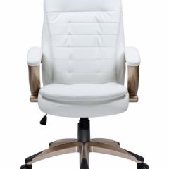 Офисное кресло для руководителей DOBRIN DONALD LMR-106B белый в Тарко-Сале - tarko-sale.mebel24.online | фото