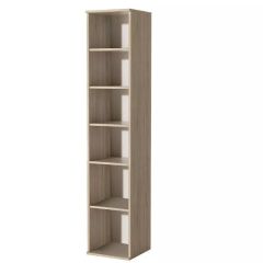 Пенал №11 (Дуб Сонома/Белый глянец) в Тарко-Сале - tarko-sale.mebel24.online | фото 3