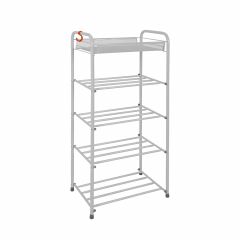 ПДОА15 Б Подставка для обуви "Альфа 15" Белый в Тарко-Сале - tarko-sale.mebel24.online | фото
