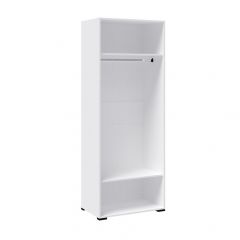 Прихожая Бриз Шкаф платяной (Белый/ Дуб юкон) в Тарко-Сале - tarko-sale.mebel24.online | фото 2