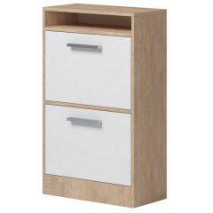 Прихожая Энтер (Белый/Дуб Сонома) Комплектация 3 в Тарко-Сале - tarko-sale.mebel24.online | фото 2