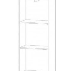 ИНФИНИТИ Прихожая (Секция с зеркалом + шкаф-пенал) в Тарко-Сале - tarko-sale.mebel24.online | фото 7