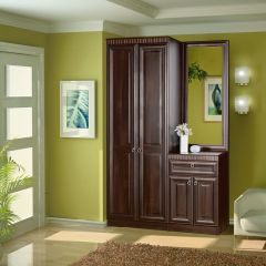 Прихожая Инна (модульная) Денвер темный в Тарко-Сале - tarko-sale.mebel24.online | фото 3