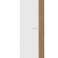 ИТАЛИЯ П-500 Пенал 1 дв. (Дуб сонома/Белый глянец) в Тарко-Сале - tarko-sale.mebel24.online | фото