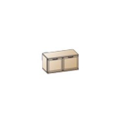 Прихожая Карина композиция 3 (Ясень Асахи) в Тарко-Сале - tarko-sale.mebel24.online | фото 5