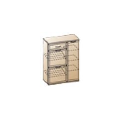 Прихожая Карина композиция 8 (Снежный ясень) в Тарко-Сале - tarko-sale.mebel24.online | фото 3