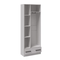 Прихожая Кевин Шкаф 2-х ств с 1-м ящ (Белый) в Тарко-Сале - tarko-sale.mebel24.online | фото 2