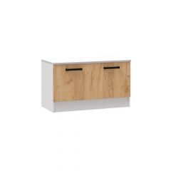 Прихожая Кевин Тумба 800 (Белый/Дуб крафт) в Тарко-Сале - tarko-sale.mebel24.online | фото