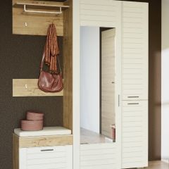 Прихожая Livorno Модульная (Софт Панакота/ Дуб Бунратти) в Тарко-Сале - tarko-sale.mebel24.online | фото 2