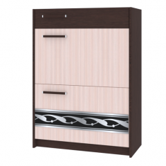 Прихожая Марица Тумба для обуви (ЯШ темный/ светлый) в Тарко-Сале - tarko-sale.mebel24.online | фото