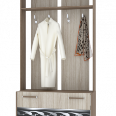 Прихожая Марица Вешалка (ЯШ темный/ светлый) в Тарко-Сале - tarko-sale.mebel24.online | фото