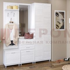 Прихожая Мелисса композиция 11 (Снежный Ясень) в Тарко-Сале - tarko-sale.mebel24.online | фото