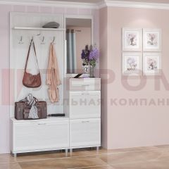 Прихожая Мелисса композиция 8 (Снежный Ясень) в Тарко-Сале - tarko-sale.mebel24.online | фото