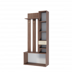 Прихожая Ника вешалка с зеркалом (ВЗ910) в Тарко-Сале - tarko-sale.mebel24.online | фото 6