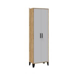 Прихожая Витра Шкаф платяной (Белый/Дуб крафт) в Тарко-Сале - tarko-sale.mebel24.online | фото