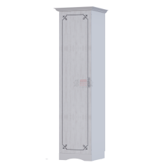 Шкаф 1-но дверный для белья Ольга 1Н в Тарко-Сале - tarko-sale.mebel24.online | фото