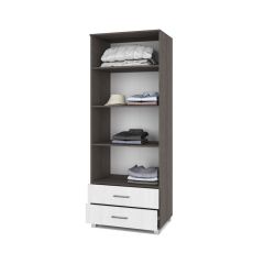 ЕВА Шкаф 2-х дверный Е23 в Тарко-Сале - tarko-sale.mebel24.online | фото 2