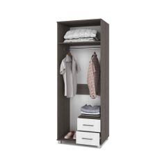 ЕВА Шкаф 2-х дверный Е24 в Тарко-Сале - tarko-sale.mebel24.online | фото 2