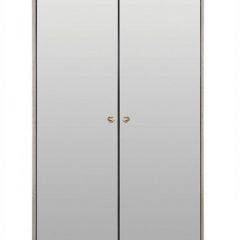 Шкаф 2-х створчатый Патрисия с Зеркалом (крем) в Тарко-Сале - tarko-sale.mebel24.online | фото