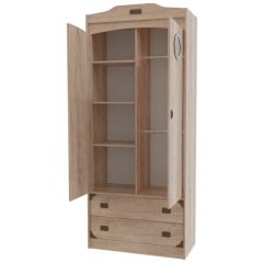 Шкаф 2х ст комб-й Нкм Мираж-1 Сек. №13 + Иллюминатор в Тарко-Сале - tarko-sale.mebel24.online | фото 2