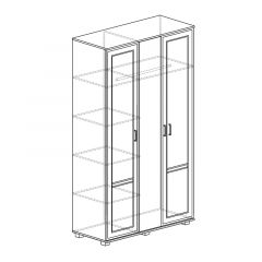 Шкаф 3-х дверный №240 Белла в Тарко-Сале - tarko-sale.mebel24.online | фото 2