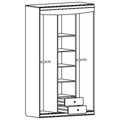 Шкаф 3-х дверный "Мария-Луиза 3" в Тарко-Сале - tarko-sale.mebel24.online | фото 6