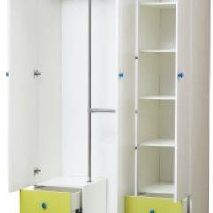 Шкаф 3-х дверный с ящиками и зеркалом Радуга (1200) в Тарко-Сале - tarko-sale.mebel24.online | фото 2