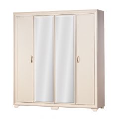 Шкаф 4-дверный со стеклом №367 Афины в Тарко-Сале - tarko-sale.mebel24.online | фото