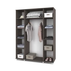 ЕВА Шкаф 4-х дверный Е40 в Тарко-Сале - tarko-sale.mebel24.online | фото 2