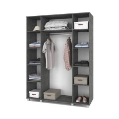 ЕВА Шкаф 4-х дверный Е40 в Тарко-Сале - tarko-sale.mebel24.online | фото 8