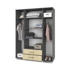 ЕВА Шкаф 4-х дверный Е43 в Тарко-Сале - tarko-sale.mebel24.online | фото 8