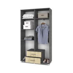 КАРИНА Шкаф 4-х дверный К43 в Тарко-Сале - tarko-sale.mebel24.online | фото 8