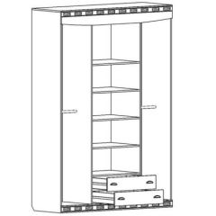 Шкаф 4-х дверный "Мария-Луиза 4" в Тарко-Сале - tarko-sale.mebel24.online | фото 2